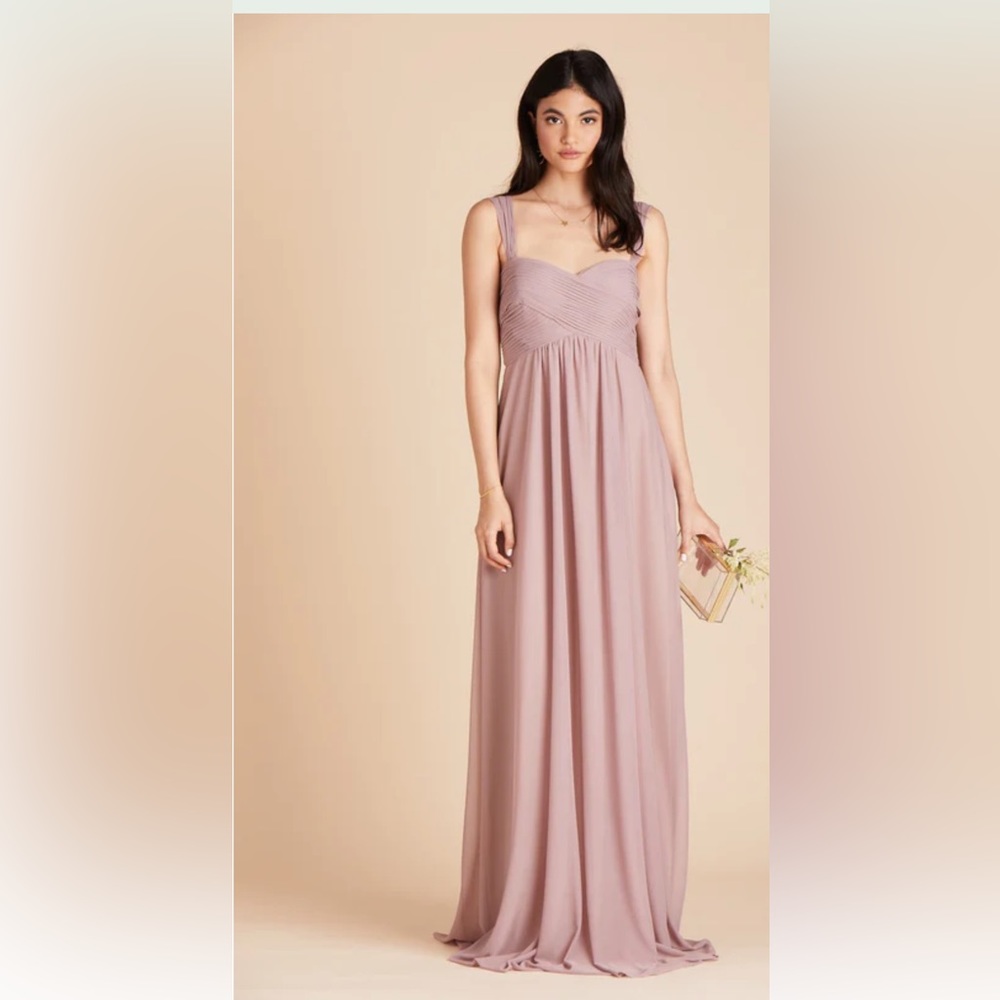 Birdy Gray sz M Maria “convertible” bridesmaid dress in Mauve.NEW WITH TAGS